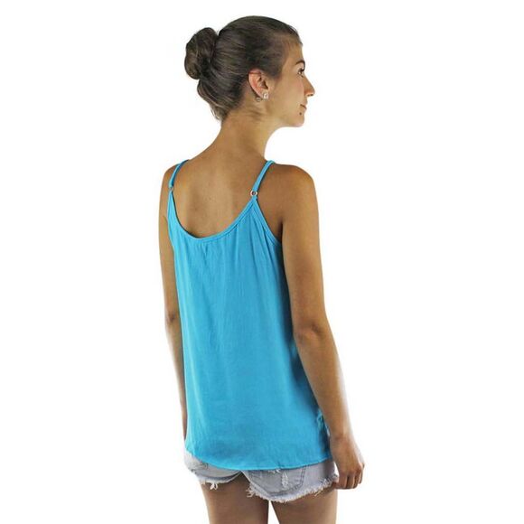 Sleeveless Lace-Up Tank Top - Picture 4 of 9